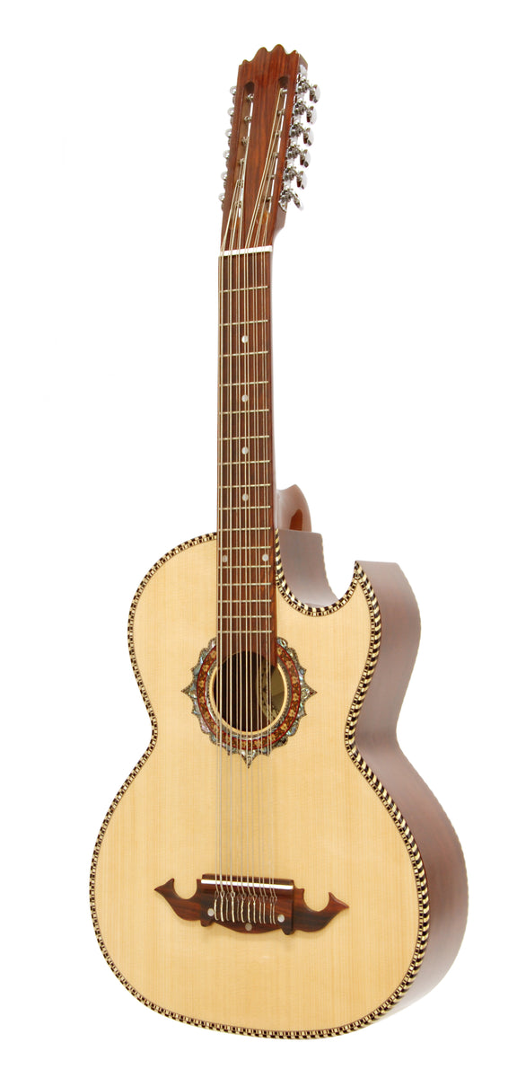 Paracho Elite Bravo Acoustic Bajo Sexto Guitar – Pelican Beach