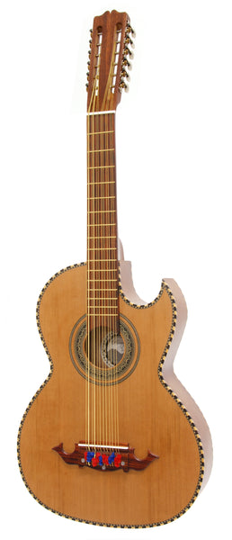 Paracho Elite Hidalgo Acoustic Bajo Sexto Guitar