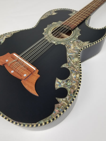 Paracho Elite Novella Acoustic Bajo Quinto Guitar