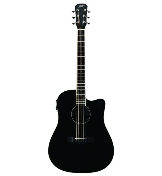Austin AA25-DEC BK Dreadnought Acoustic Electric Guitar – Pelican