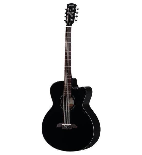 Alvarez Artist ABT60CE-8 BK 8 String Acoustic Electric Baritone Guitar