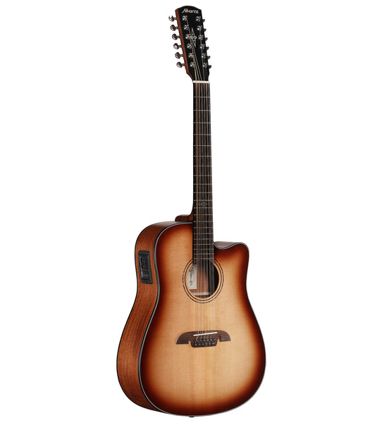 Alvarez Artist Series AD60-12CE SHB Dreadnought Acoustic Electric 12 String Guitar