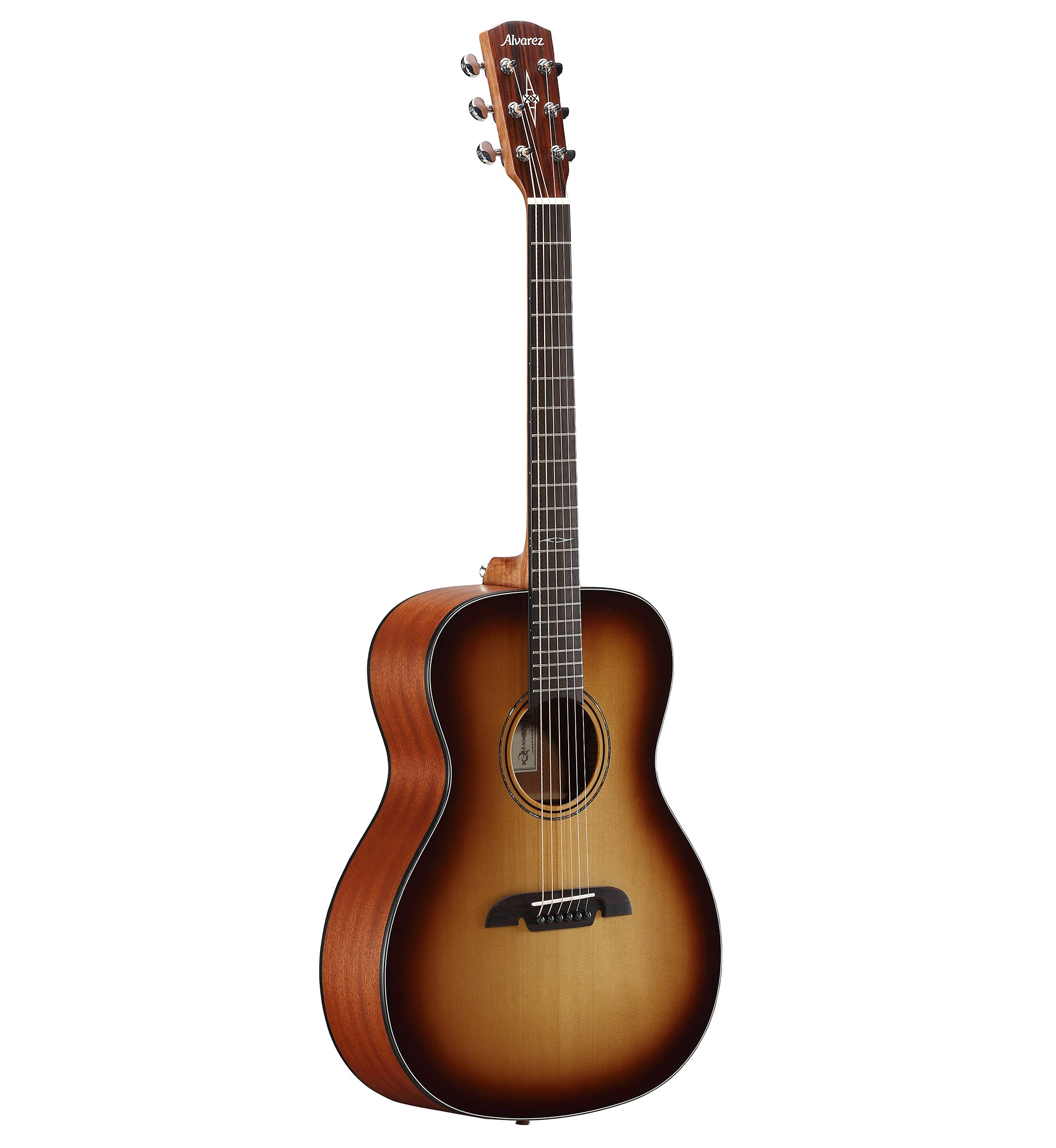 Alvarez Artist Series AF60 SHB Acoustic OM/Folk Guitar – Pelican
