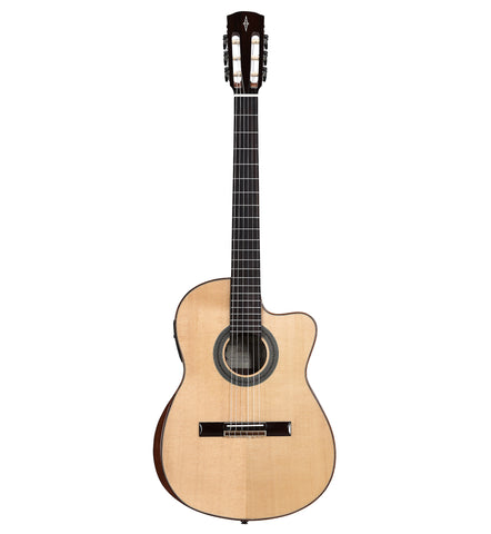 Alvarez Cadiz Series CC7HCE AR Acoustic Electric Concert Classical Hybrid Guitar w/Bevel Armrest