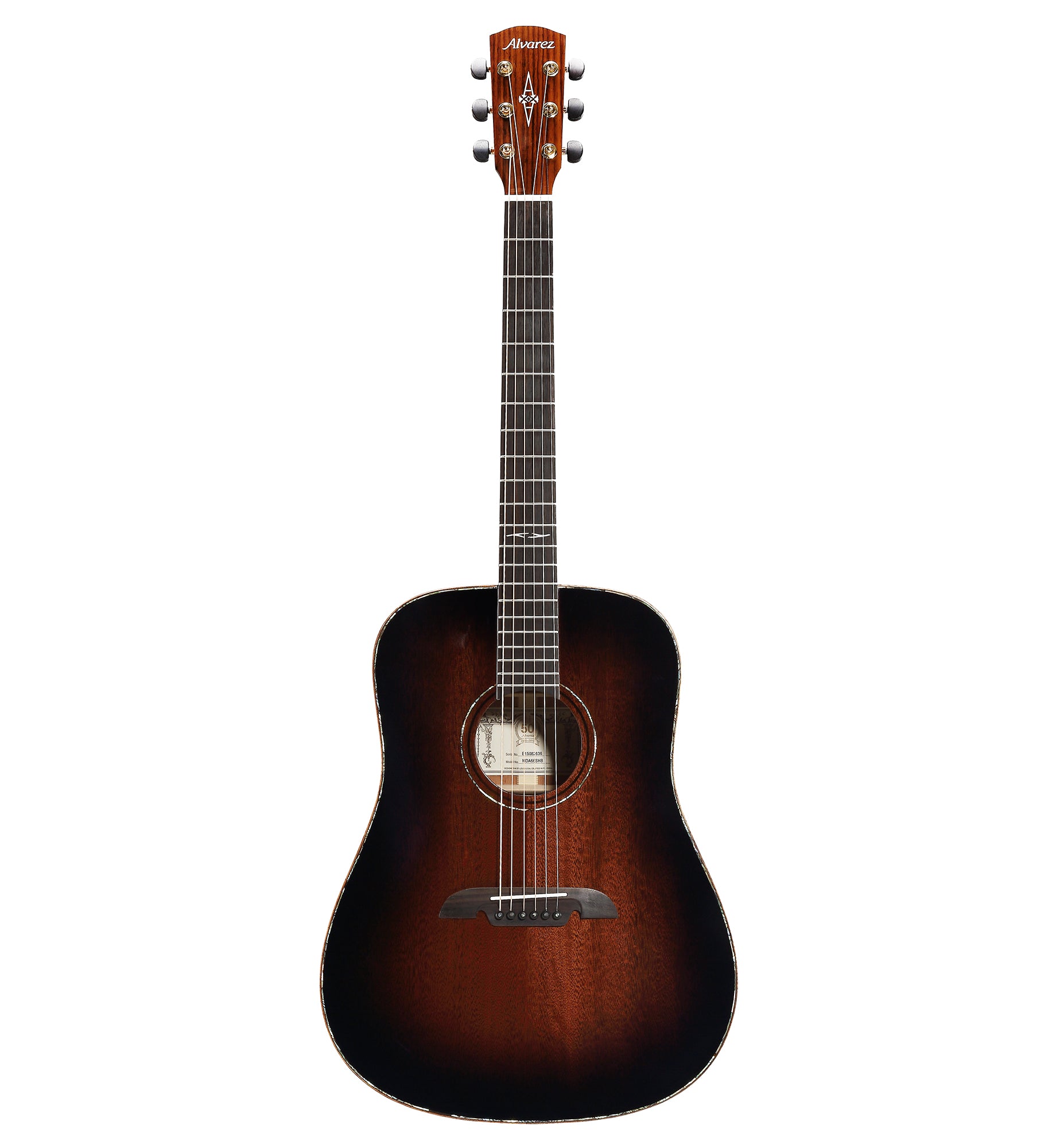 Alvarez Masterworks Series MDA66 SHB Acoustic Dreadnought Guitar