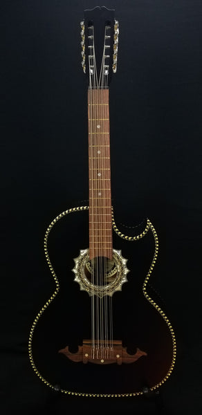Paracho Elite Morelia Acoustic Bajo Quinto Guitar