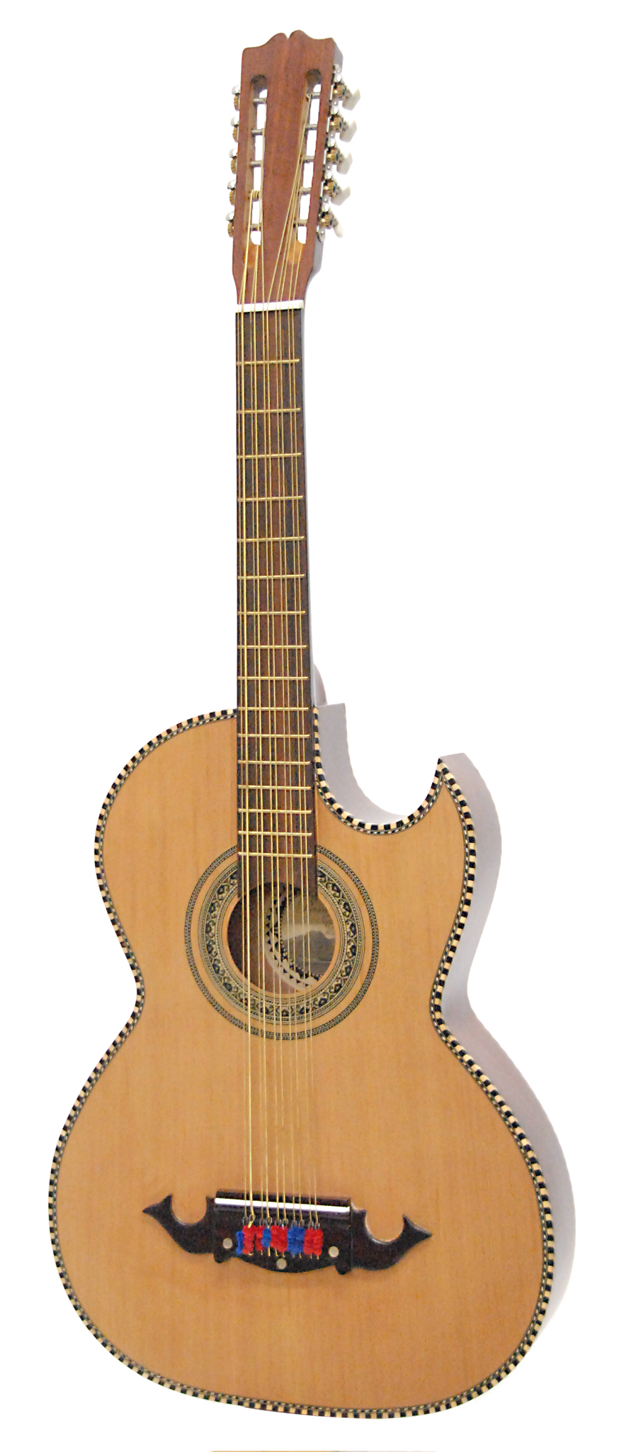 Paracho Elite Odessa Acoustic Bajo Quinto Guitar