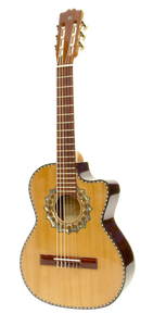 Paracho Elite Zapata Acoustic Requinto Guitar